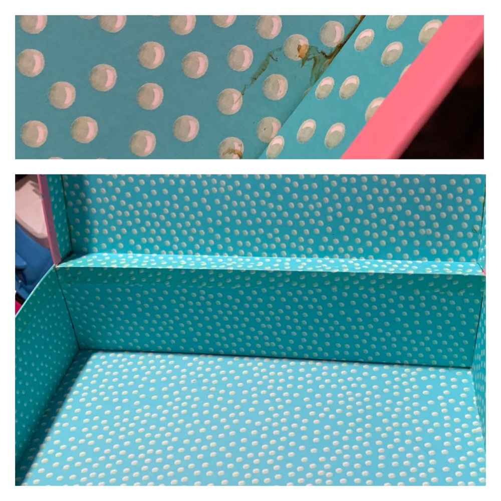 DONATED** High Maintenance Mud Pie DecorativeStorage - Picture 4 of 16